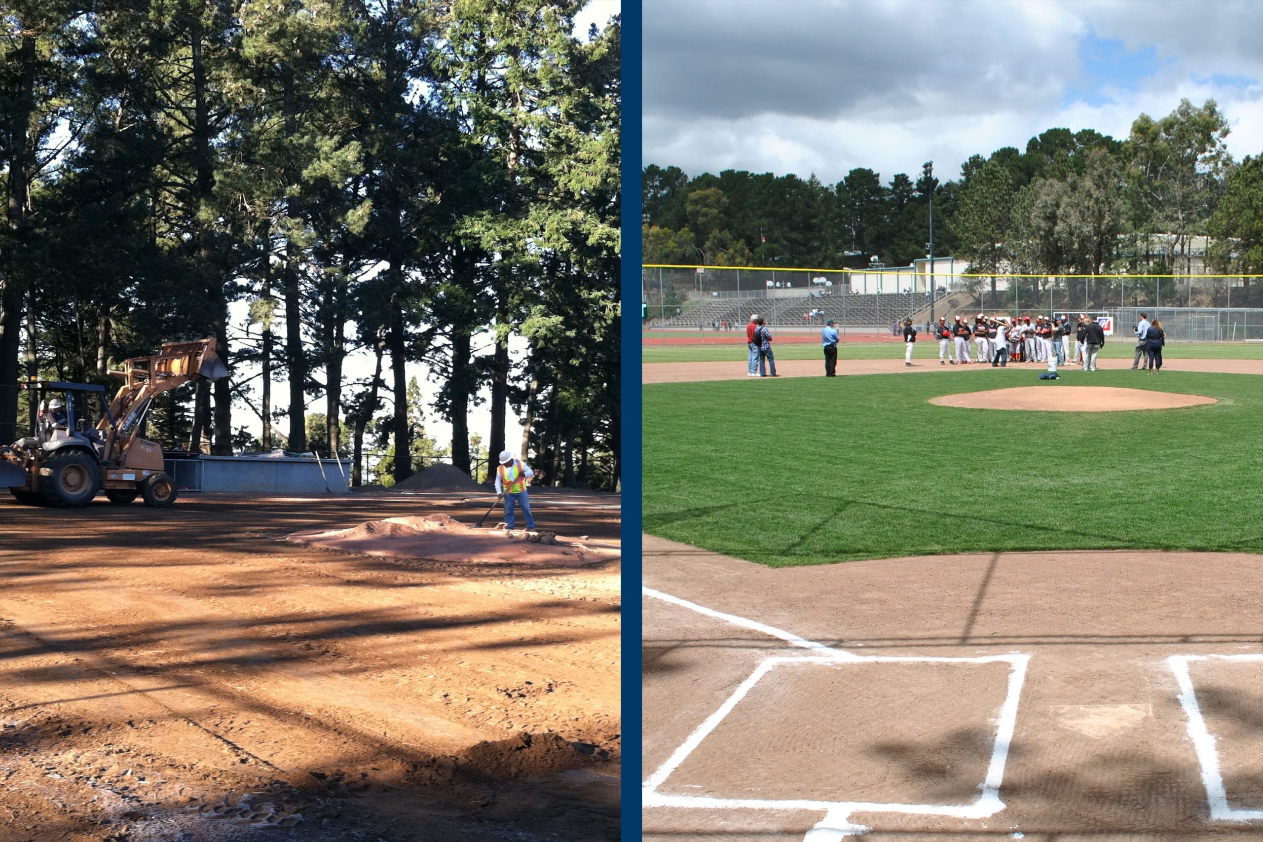 Skyline High School Before and After